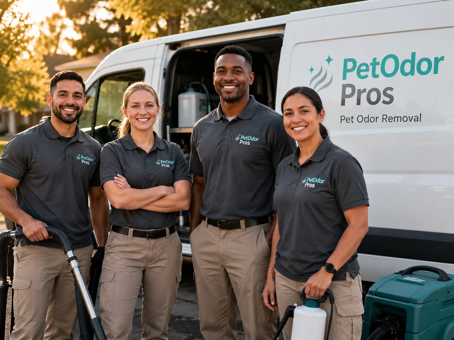 Pet Odor Removal team serving Milton, IL